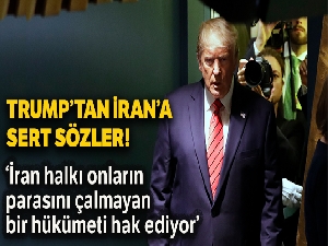 Trump : 'İran halkı yoksulluğu azaltan bir hükümeti hak ediyor'