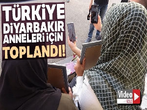 Türkiye Diyarbakır anneleri için toplandı
