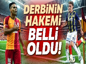 Derbinin hakemi belli oldu