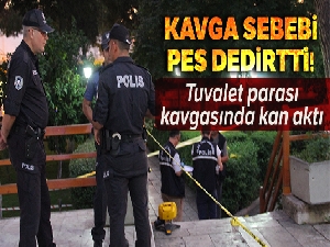 Kavganın sebebi ‘pes' dedirtti