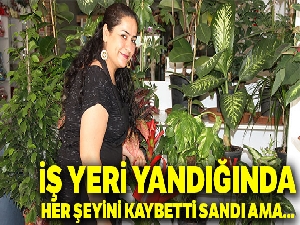 İş yeri yandı pes etmedi, mikrokredi ile yeniden hayata tutundu