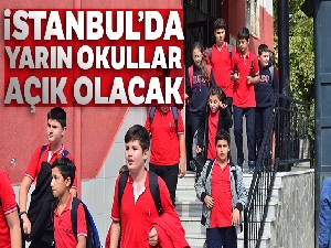 Cumhurbaşkanı Yardımcısı Fuat Oktay: 'Yarın okullar açık olacak'