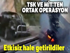 TSK ve MİT'ten ortak operasyon: 'Sözde özel güç unsuru 2 PKK'lı terörist etkisiz hale getirildi'