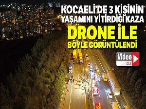 Kocaeli'de trafik kazası: 3 ölü, 3 yaralı