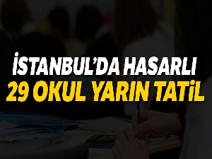 İstanbul'da tatil edilen okulların listesi 30 Eylül 2019