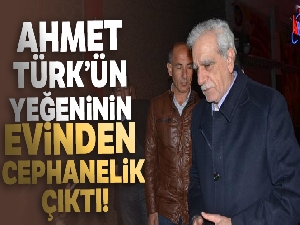 Ahmet Türk'ün yeğeninin evinden cephanelik çıktı
