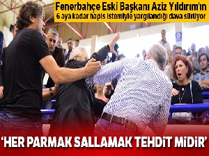 Aziz Yıldırım'ın Işık Eyigüngör'ü ‘tehdit' davası