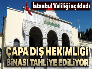 İstanbul Valiliği: 'Çapa Tıp Fakültesi Diş Hekimliği binasının tahliyesine karar verildi'
