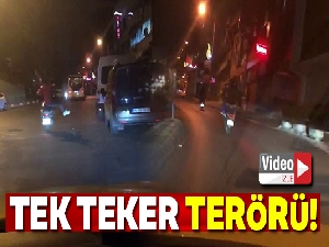 İstanbul'da tek teker terörü