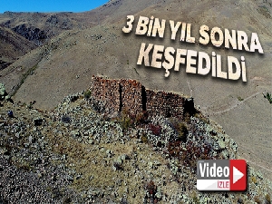 Demir Çağı'ndan kalma “Kartal Kalesi” 3 bin yıl sonra ilk kez keşfedildi