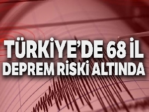 68 il deprem fayları üzerinde