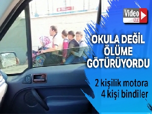 Okula değil ölüme götürüyordu