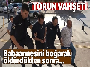 Uşak'ta torun vahşeti