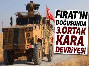 Suriye'deki 3. kara devriyesi tamamlandı