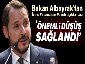 Bakan Albayrak'tan İvme Finansman Paketi açıklaması