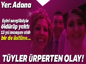 Eşini sevgilisiyle öldürüp, kızına düğün yapmış