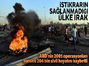 İstikrarın sağlanmadığı ülke Irak