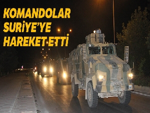 Askeri birlikler Suriye'deki üs bölgelerine hareket etti