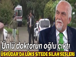 Üsküdar'da lüks sitede silah sesleri: 1 yaralı