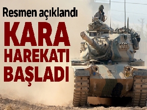 MSB: Kara Harekatı başladı!