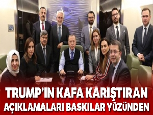 Cumhurbaşkanı Erdoğan: Trump'ın tweet'leri baskılar yüzünden