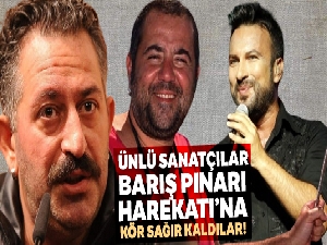 Ünlü sanatçılar, Barış Pınarı Harekatı'na kör sağır kaldılar