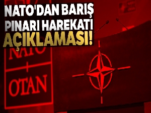 NATO'dan Barış Pınarı harekatı açıklaması!