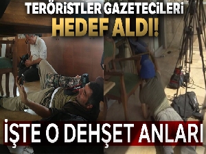 YPG'den gazetecilerin bulunduğu alana keskin nişancılarla saldırı: 2 yaralı