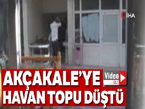Havan mermisi basın mensuplarını haber yazarken yakaladı