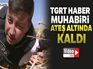 TGRT Haber Muhabiri Emre Kol ateş altında kaldı