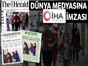 Dünya medyasına İHA imzası