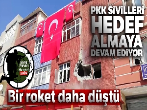 Akçakale'ye bir roket daha düştü