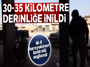 MSB duyurdu! M4 kara yolunun kontrolü sağlandı