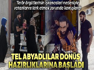 Akçakaleliler geri dönüyor, Tel Abyadlılar dönüş hazırlıklarına başladı