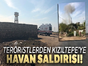 Suriye tarafından Kızıltepe'ye havan topu atıldı