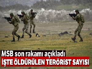 Etkisiz hale getirilen terörist sayısı 637 oldu
