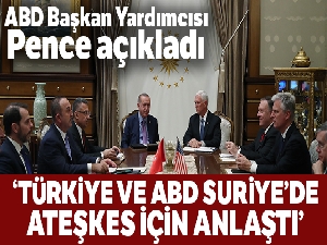 ABD Başkan Yardımcısı Pence: 'Ekonomik yaptırımlar geri çekilecek'