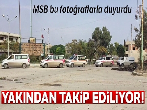 MSB: 'PKK/YPG'li teröristlerin çıkışı yakından takip ediliyor'