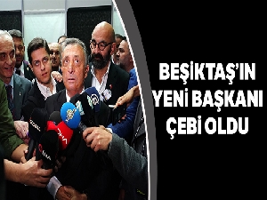 Beşiktaş'ın 34. Başkanı Ahmet Nur Çebi oldu