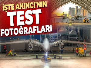 Selçuk Bayraktar, AKINCI'nın test fotoğraflarını paylaştı
