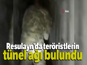 Resulayn'da teröristlerin tünel ağı bulundu