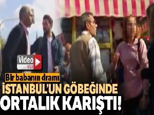 Kadıköy meydanında bir babanın dramı