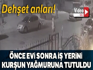 Kız kaçırma yüzünden aralarında husumet olan şahıslar iş yeri ve evi kurşunladı