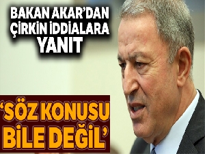 Milli Savunma Bakanı Akar: "Terörle mücadelemiz sadece Türkiye için değil"