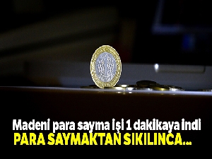 Market çalışanı madeni para saymaktan sıkılınca uygulama geliştirdi