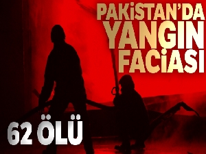 Pakistan'da yolcu treninde yangın! 73 ölü