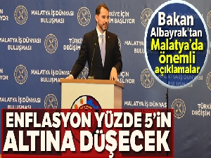 Bakan Albayrak'tan iş dünyasına enflasyon müjdesi