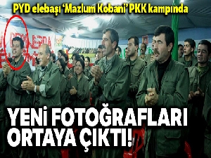 PYD elebaşı 'Mazlum Kobani' kod adlı terörist Ferhad Abdi Şahin PKK kampında