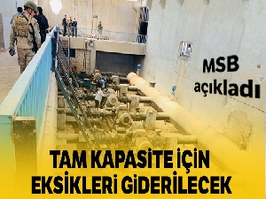 Milli Savunma Bakanlığı: 'Rasulayn'daki Allouk su tesisinin tam kapasite çalışması için eksikleri giderilecek'