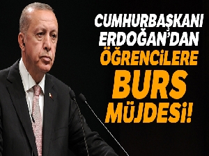 Cumhurbaşkanı Erdoğan'dan öğrencilere burs müjdesi!